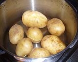 圧力鍋で簡単！！りんごとポテトのサラダ作り方2写真