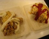 ホットサンド in ひき肉入りオムレツ作り方2写真