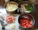 野菜ばかりのポークビーンズ作り方1写真