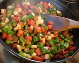野菜ばかりのポークビーンズ作り方4写真