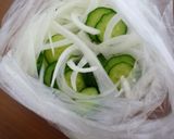 簡単♪旨～い♡新玉葱の味噌和え作り方1写真