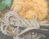 簡単　メンチカツ蕎麦作り方6写真
