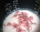 お祝いに☆桜のおこわ作り方3写真
