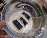＜高野豆腐のチーズサンド☆磯辺フライ＞♪作り方8写真