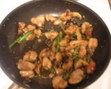 鶏肉ときのこの こってり味噌炒め♠作り方3写真