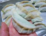 バジル☆ドライトマトのイタリアン餃子♪作り方8写真