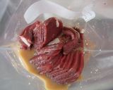 鹿肉味噌漬け　ジンギ風作り方2写真