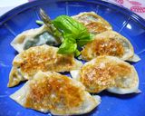 バジル☆ドライトマトのイタリアン餃子♪作り方13写真