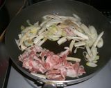エリンギと豚肉の和風パスタ作り方2写真
