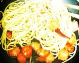 手抜きジェノベパスタwithトマト　作り方6写真