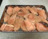 鶏むね肉のピカタ♪特製オーロラソース作り方1写真