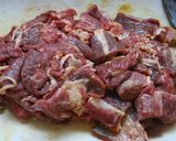 カレー粉で作るビーフカレー作り方1写真