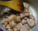 鶏肉とこんにゃくと根菜の味噌煮作り方4写真