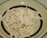 水菜と蒸し鶏のサラダベース作り方5写真