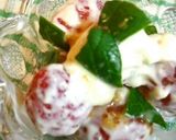 苺とクリームチーズのハニーマスタード風味作り方4写真