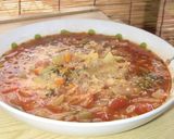 いつもの野菜スープ☆ミネストローネ風作り方8写真