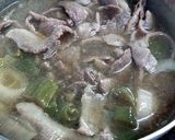 鴨ねぎつけ麺(うどん）　～温汁冷麺で～作り方3写真