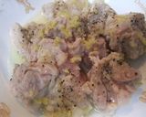 やわらか～い♪鶏もも肉と三つ葉のうま煮作り方4写真