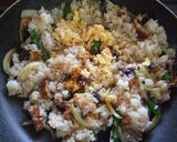 アスパラガスと鰻の蒲焼ピラフ作り方7写真
