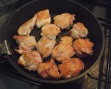 鶏とうどの炒め物作り方5写真