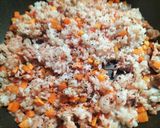 爆速ピラフ🦐乾燥小エビで純喫茶風スタイル作り方3写真