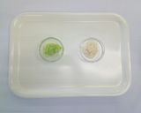 【離乳食中期】アスパラと鶏ささみあんかけ作り方2写真