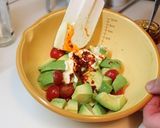 アボカドの食べるラー油マヨネーズあえ作り方3写真
