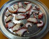 タコサラダ作り方1写真