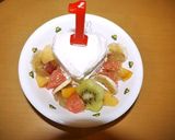 １歳お誕生日プレート いないいないばあ作り方7写真