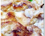 ♪ リンゴ摩って ♪ 豚の生姜焼き作り方6写真