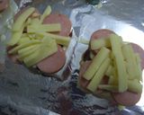 お好み焼き風☆簡単モチレシピ作り方4写真