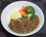牛肉の赤ワイン煮込み作り方10写真