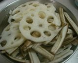 ☆ヘルシーに♪オーブンでかき揚げ☆作り方1写真
