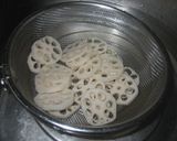 れんこんのベーコンサンド☆作り方1写真