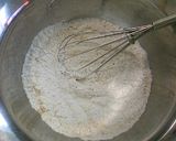 簡単☆ヘルシー♪きな粉風味の米粉豆腐パン作り方1写真