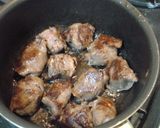 お麩で牛塊肉♪作り方4写真