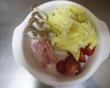 春キャベツとミニトマトのリゾット作り方1写真