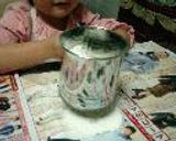 子供と一緒にチーズケーキ（スフレ風）作り方1写真