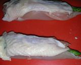 !!鶏胸肉のBIGカツ!! INチーズ♪作り方3写真