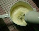子供と一緒にチーズケーキ（スフレ風）作り方4写真