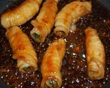 豚の梅しそ巻きのてり焼き作り方8写真