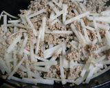 つぼみ菜と大根の炒め物作り方4写真