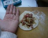 えのきとベーコンで　おやき作り方7写真
