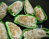 和風☆ピーマンの肉詰め作り方3写真