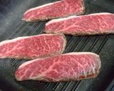 三つ葉と牛のミルフィーユ作り方9写真