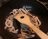 なすと菜の花のカレートマトソースパスタ作り方3写真