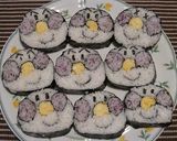 ◆完全攻略◆米１合でアンパンマン巻き寿司作り方3写真