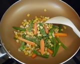 ♥野菜で低カロリー＊簡単オイルパスタ♥作り方4写真