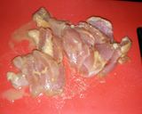 味噌漬け鶏肉とごぼうの炒め煮作り方3写真