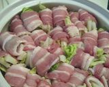 土鍋で蒸し蒸し白菜豚バラロール作り方4写真